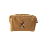 Mama Yoyo Baby&Kids Mama Yoyo Kadife Organizer Çanta Tarçın Nakışlı Ayıcık 24*14*10 cm Kahvrengi