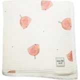 Mama Yoyo Big Bird - Bebek Battaniyesi // 4 Kat Müslin (Tombul Kuş) - Krem Renk 90 x 120