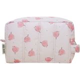 Mama Yoyo Organizer Pembe Anne Bebek Çantası Suya Dayanıklı %100 Pamuk Astar 24x14x10 cm