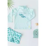 Mama-Yoyo Uv Korumalı Uzun Kollu Mayo Seti Crocco