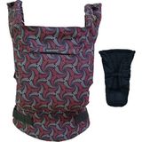 Mamadusbaby Etnik-7 Ergonomik Kanguru (0-4 Yaş) Güvenli ve Konforlu Taşıma İmkanı Sunar