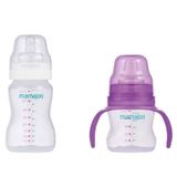 Mamajoo 150 ml Kulplu Eğitici Bardak ve Silver Mor 250 ml Biberon