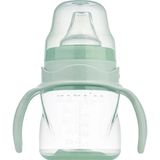 Mamajoo 160 ml Yeşil 6+ Ay Yumuşak Uçlu Kulplu Antikolik Alıştırma Bardağı