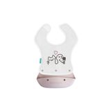 Mamajoo 2-in-1 Katlanır Mama Önlüğü / Powder Pink