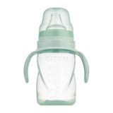 Mamajoo 270 Ml Kulplu Akıtmaz Eğitici Bardak Powder Green & Anti-kolik Bardak Ucu