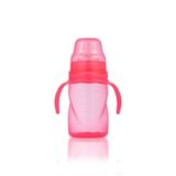 Mamajoo 270 ml Pembe 9+ Ay Yumuşak Uçlu Kulplu Antikolik Alıştırma Bardağı