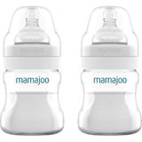 Mamajoo Antikolik Biberon Seti 150 ml 0 Ay+ | Yavaş Akışlı, İkili