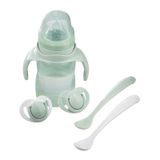 Mamajoo Green 270 ml Kulplu Eğitici Bardak Seti