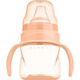 Mamajoo Kulplu Akıtmaz Alıştırma Bardağı 160 ml Powder Blush & Anti- Kolik Uç - Renkli