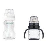 Mamajoo MMJ5033 Pearl 160 ml Siyah Kulplu Akıtmaz Eğitici Bardak