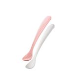 Mamajoo Powder Pink & Beyaz Saklama Kutulu 6 Ay+ 2'li Kaşık Seti - Pembe