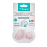 Mamajoo Yalancı Emzik 0 Ay+ Powder Pink Ortodontik | Desenli
