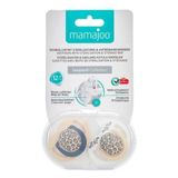 Mamajoo Yalancı Emzik 12 Ay+ Leopard Desenli Ortodontik | 2 Adet