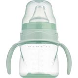 Mamajoo Yumuşak Uçlu Kulplu Antikolik Alıştırma Bardağı 6+ Ay 160 ml Yeşil (2 Adet)