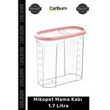 #Mamakabı Evcil Hayvan Kedi Köpek Kaliteli Plastik Hava Geçirmez Taze Saklama Mama Kabı 1.7 Litre