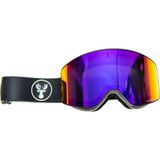 Mamamila Profesyonel Kayak/snowboard Gözlüğü Mıknatıslı Model Mor (Purple) - Mor - Siyah