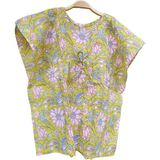 Mamaped Turkındıa Hardal Sarısı & Bebek Pembe Kaftan Elbise Pareo (1-3 Yaş)- Kız Çocuk - 1 - 3 Yaş - Renkli