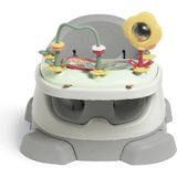 Mamas Papas Baby Bug Portatif Mama Sandalyesi Pebble Grey Oyun Tepsili - Mint Yeşili