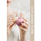 Mamastuff Silikon Makyaj Süngeri Kılıfı Pembe - Rock