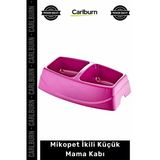 #Mamasukabı Birinci Sınıf Plastik Sağlıklı Renkli İkili Küçük Kedi Köpek Beslenme Mama Su İstasyonu