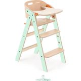 Mamatoyz 10MYCHAIR Allınone Mınt - Foldable Hıghchaır Katlanabilir Mama Sandalyesi - Yeşil