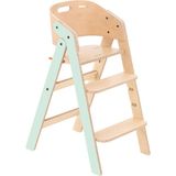 Mamatoyz Mychair Mint Ahşap Portatif Ayarlanabilir Mama Sandalyesi - Standart