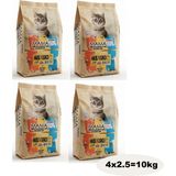 Mamavita Hindi Etli Yavru Kedi Kuru Maması 10KG(4X2.5)