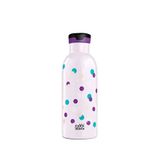 Mamawata Bubbles Çelik Pipetli Çocuk Termos Suluk 470 Ml - Pembe