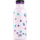 Mamawata Bubbles Pipetli Çocuk Termos Matara 470 ml Paslanmaz Çelik Sızdırmaz Yalıtımlı Suluk