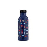 Mamawata London Çelik Pipetli Çocuk Termos Suluk 470 Ml - Lacivert
