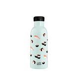 Mamawata Sushi Nil Yeşili Çelik Pipetli Çocuk Termos Suluk 470 Ml