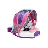 Mambobaby Pink Colorfish Emniyetli Gölgelikli Ve Ayak Destekli Bebek Yüzme Simidi - Pembe