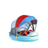Mambobaby Speedy Boat Emniyetli Gölgelikli Ayak Destekli Bebek Yüzme Simidi