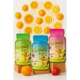 Mami Gummy 3'lü Set Multivitamin (Çilek) - Omega (3-6-9) (Portakal) - Kalsiyum & Vitamin D (Çilek)