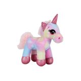 MamiToys Sevgiliye Renkli Pembe Unicorn Peluş 20 cm Unicorn Oyuncak