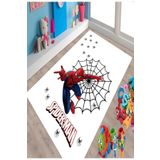 MAMKO Örümcek Adamlı Çocuk Halısı Spiderman Halı, Oyun Halısı, Kaymaz Taban Halı, Yıkanabilir Halı,