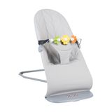 Mamma Deluxe Cotton Gri Oyuncaklı Ana Kucağı + Ekstra Kılıf + Seyahat Çantası