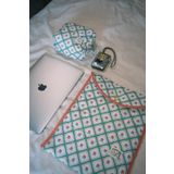 Mamma Mia Home Laleli Laptop Çantası Laptop Kılıfı 13-14 Inç Ile Uyumludur