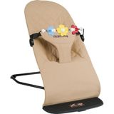 Mamma Premium Cotton Ana Kucağı + Oyuncak Aparatı+Seyahat Çantası - Bej