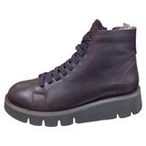 Mammamia D24KB-4145 Bordo Deri Kadın Bot