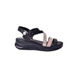 MAMMAMİA D25-YS-2365 KALIN TABAN KADIN DERİ SANDALET