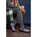 Mammamia D25KA-3505 Gri Kadın Deri Comfort Ayakkabı