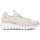 Mammamia D25YA-3485-B Krem Kadın Deri Casual Ayakkabı