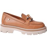 Mammamia D25YA-3690 - 00 Taba Kadın Deri Loafer Ayakkabı