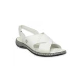 Mammamia D25YS-2525Z Günlük Beyaz Kadın Sandalet