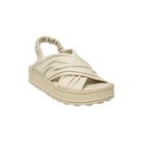 Mammamia D25YS-2585Z Günlük Krem Kadın Sandalet