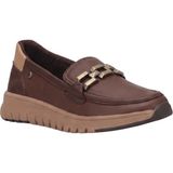 Mammamia D26KA-3610-B Kahve Kadın Comfort Deri Ayakkabı - Kahverengi