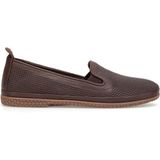 Mammamia D26YA-7145 Kahverengi Kadın Hakiki Deri Casual Ayakkabı