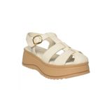 Mammamia D26Ys-5175 Kadın Sandaleti, Krem