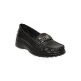 Mammamia Kadın Loafer Günlük Ayakkabı, Siyah Pen, 36 Numara, 404848